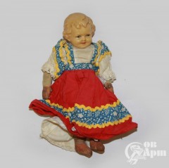Детская игрушка-кукла целлулоидная